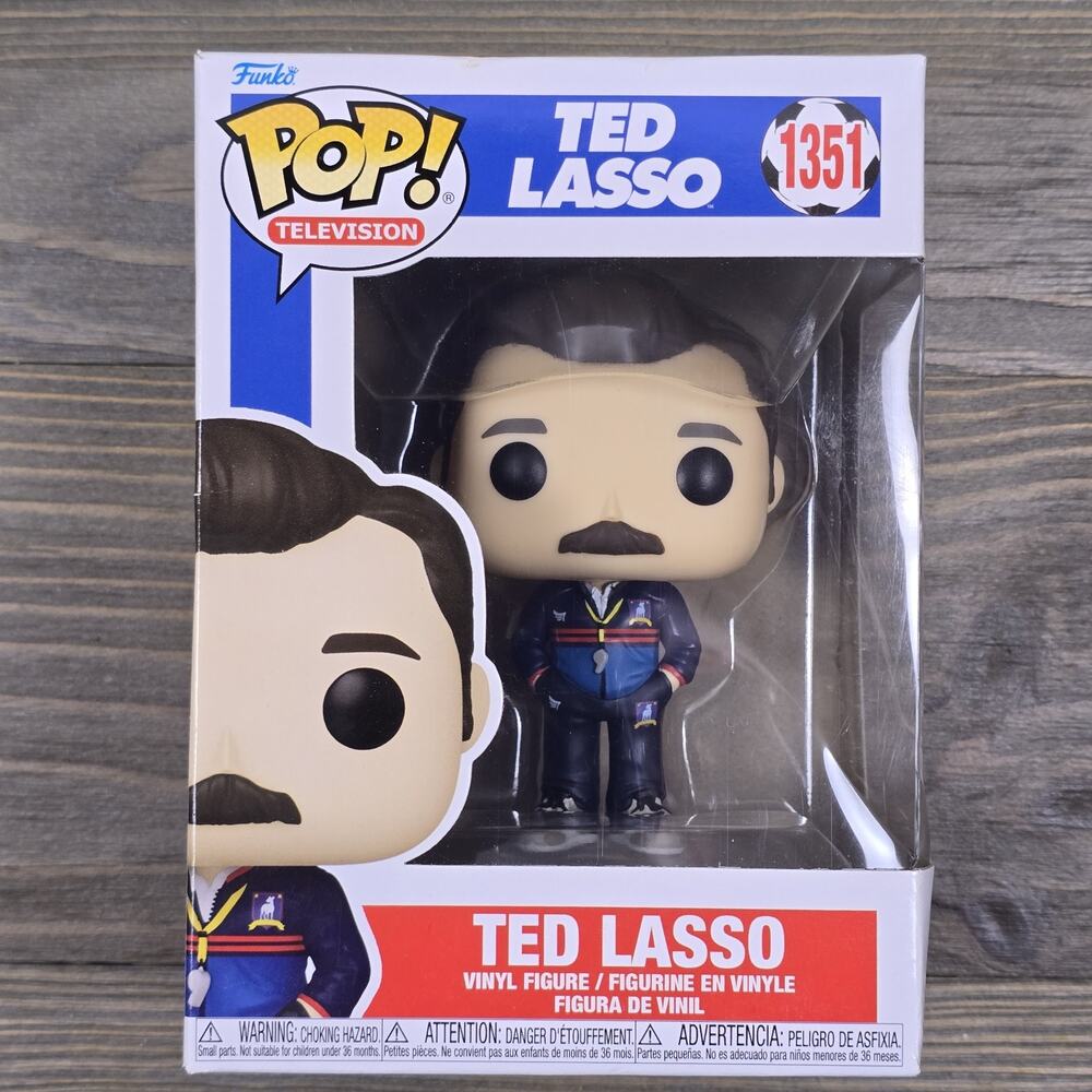 Funko Pop! Vinyl: Ted Lasso #1351 - Box Worn - Comes With Protector